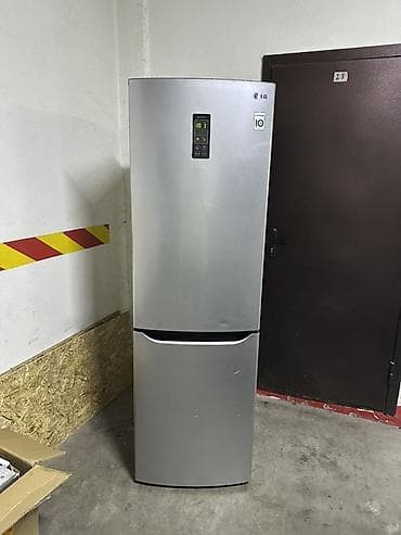 Техника и электроника: Холодильник LG, Б/у, Двухкамерный, Total no frost, 60 * 190 * 60 — 1