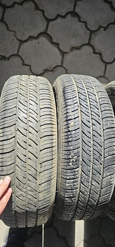 Шины 185 / 65 / R 15, Лето, Б/у, Пара, Легковые, Корея, Hankook