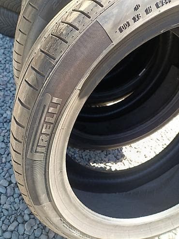 блины хром: Шины 255 / 40 / R 20, Лето, Б/у, Комплект, Италия, Pirelli — 4
