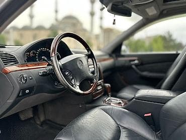 Продажа авто: Mercedes-Benz S-Class: 2001 г., 5.5 л, Автомат, Бензин, Седан — 7