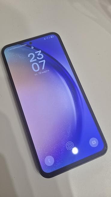 Samsung Galaxy A54 5G, Б/у, 128 ГБ, цвет - Черный, 2 SIM