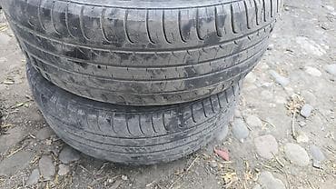 9 0016: Летние автомобильные шины 205/60 R16 1 пара 2 штук, с боку есть одна — 3