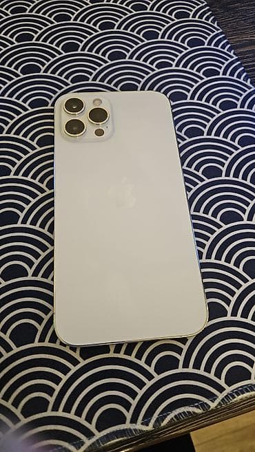 айфон 13прр: IPhone 12 Pro Max, Б/у, Серебристый — 1