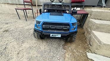 дедский машина: Почти новый катались несколько раз Детский электромобиль джип, с двумя — 2