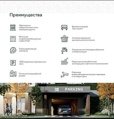 11мкр: 1 комната, 55 м², Элитка, Готовая ПСО (под самоотделку) — 2