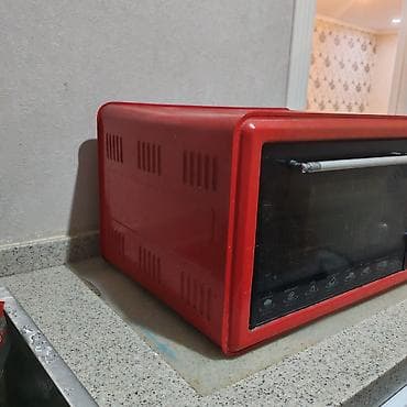 духовка для кафе: Мини-печь Dauscher (Made in Turkey), красный корпус. Основные — 3