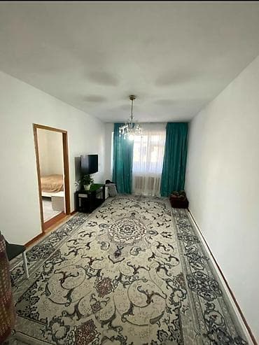 сниму квартиру в оше: 2 комнаты, 50 м², 106 серия улучшенная, 2 этаж, Косметический ремонт — 3