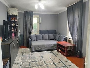 сдаю квартира тоголок молдо: 2 комнаты, 44 м², Индивидуалка, 1 этаж, Косметический ремонт — 1