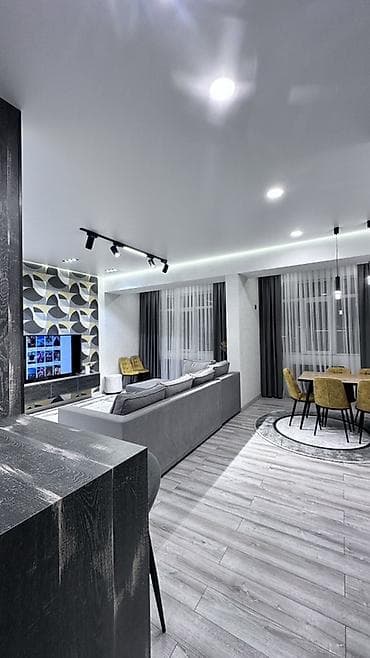 кывартира: 4 комнаты, 128 м², Элитка, Ала-Арча ТРЦ Элитка, 7 этаж, Дизайнерский ремонт — 8