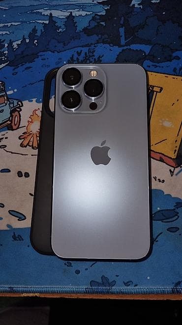 13 iphone pro max: IPhone 13 Pro Max, Б/у, 256 ГБ, Sierra Blue, Чехол — 1