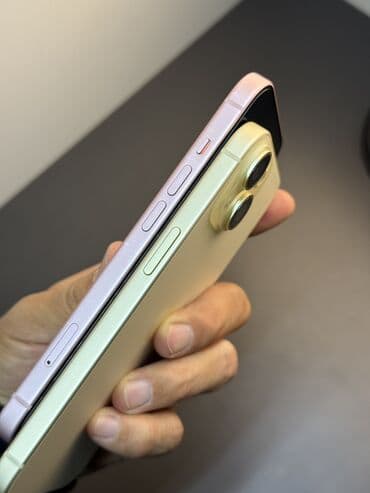 iphone бесплатно: IPhone 15, Б/у, 256 ГБ, Желтый, Защитное стекло, Чехол, Кабель, 100 % — 3