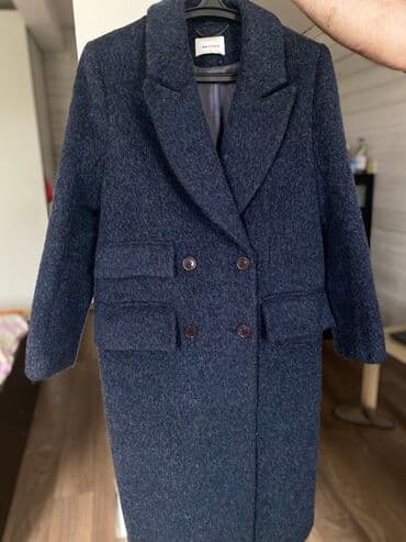 похудеть: 44-46 размер. Пальто зимнее, легкое, б/у от Питерского бренда I am — 3