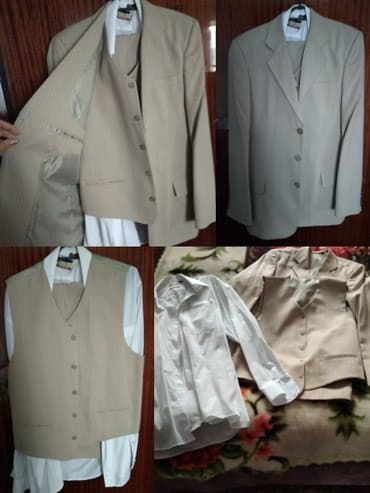 прокат мужских костюмов [возьми на прокат] бишкек фото: Брючный костюм для мужчин 46 размер подробности в моём профиле — 1