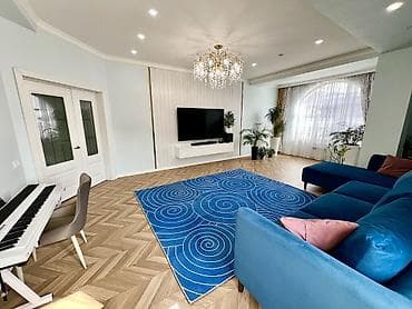 seven development: 3 комнаты, 152 м², Асанбай мкр Элитка, 13 этаж, Евроремонт — 1