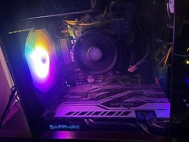 обучающий компьютер для детей: Компьютер, ядер - 4, ОЗУ 16 ГБ, Игровой, AMD Ryzen 5, Встроенная видеокарта, HDD + SSD — 2