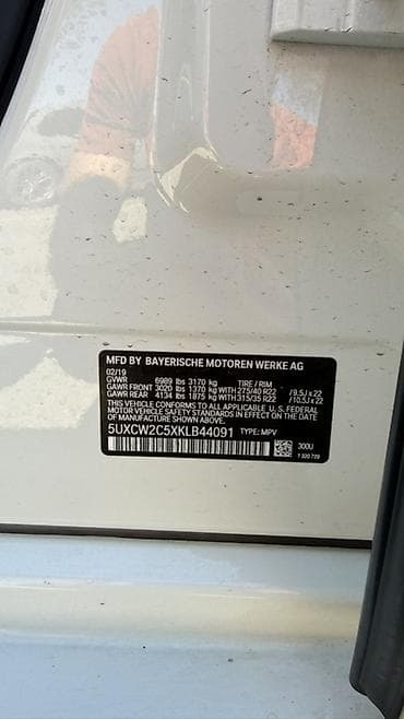 bmw x7 цена: BMW X7: 2019 г., 4 л, Автомат, Бензин, Внедорожник — 10