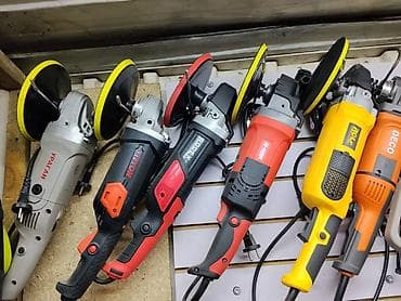 Полировальные машины/угловые шлифмашины с насадками под липучку