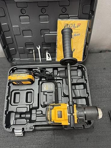 gp pointer: Аккумуляторная ударная дрель‑шуруповерт ROLF TOP‑5048 в кейсе — 9