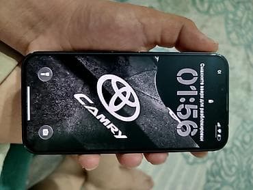 IPhone 13, Б/у, 128 ГБ, Midnight, Чехол, 79 %