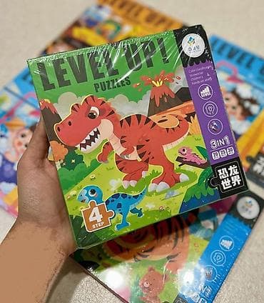 solutions upper: Развивающие пазлы LEVEL UP! 3-в-1 для детей Магнитные книжки-пазлы - — 3