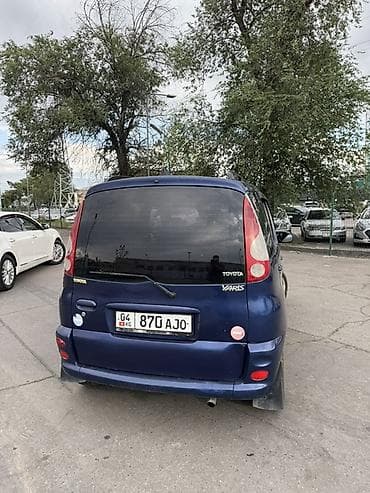 vitz platz: Toyota Yaris Verso: 2000 г., 1.3 л, Механика, Бензин, Минивэн — 6