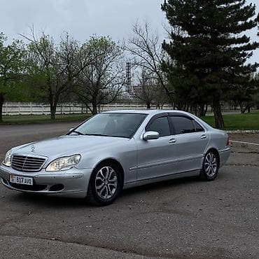 weltmeister w6 бишкек: Mercedes-Benz S-Class: 2001 г., 5 л, Автомат, Бензин, Седан — 7