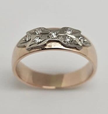 свадебное очень красивое платье: Кольцо, Проба 585, Женские, Советские (СССР), Б/у — 1