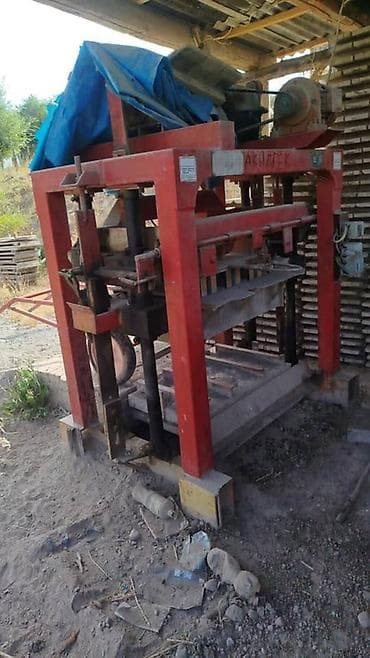 Деревообработка: Комплект для мини-завода по производству шлакоблоков/тротуарной — 5