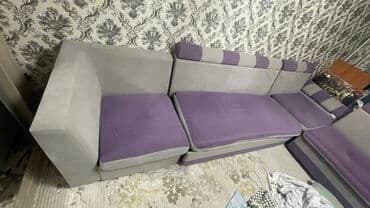модульная мягкая мебель: Модульный диван, Б/у — 3