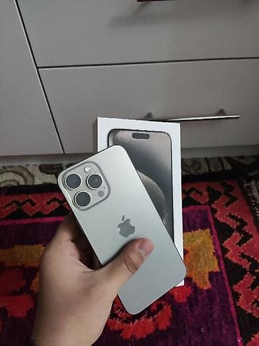 линзы на айфон 13: IPhone 15 Pro Max, Б/у, 256 ГБ, Natural Titanium, Коробка, 89 % — 1