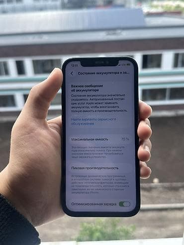 iphone 12 mini: IPhone 12 Pro, Графит, 75 % — 3