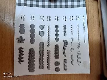 Соода жабдуулары: Набор для выпечки и декорирования: механический кондитерский шприц + — 4