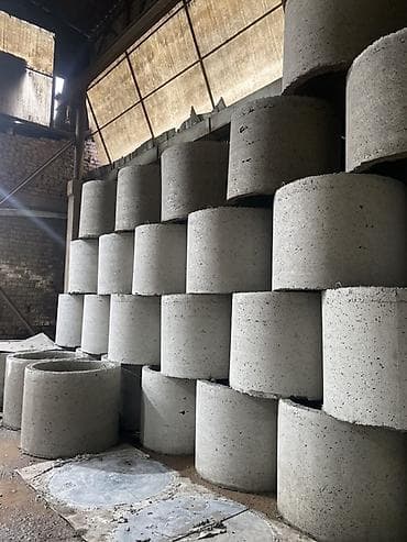 калцо бетон: Железобетонное (ЖБИ) кольцо для септика Размер: 110 x 90 x 8 см, Платная установка, Оптом, В розницу — 4
