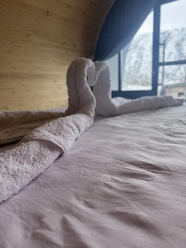 Продажа юрт: Глэмпинг-домик «Swallow» в горах - Архитектура: арочный модуль на — 9