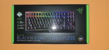 Аксессуары для ПК: Клавиатура, Razer, Механическая, Проводное подключение, Размер: 80% — 4