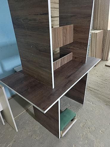 Кухонный стол и стул, цвет - Белый