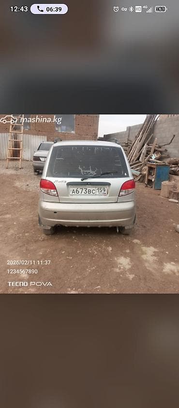 iveco dayli: Daewoo Matiz: 2010 г., 0.1 л, Механика, Бензин, Хэтчбэк — 4