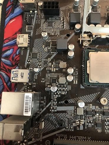 i5 12600k: Процессор Intel Core i5-10400F + материнская плата Gigabyte H470M K — 6
