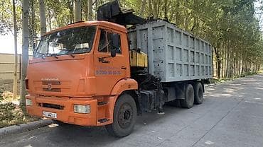 ez 30: КАМАЗ-самосвал с гидроманипулятором (ворошитель/грейфер) Вывоз — 4