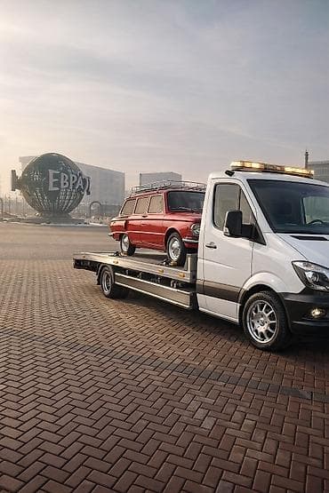 Услуги эвакуатора: С лебедкой, Со сдвижной платформой, С прямой платформой — 1