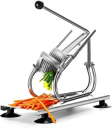 доска для мясо: Профессиональный ручной нарезчик картофеля фри и овощей - Тип — 3