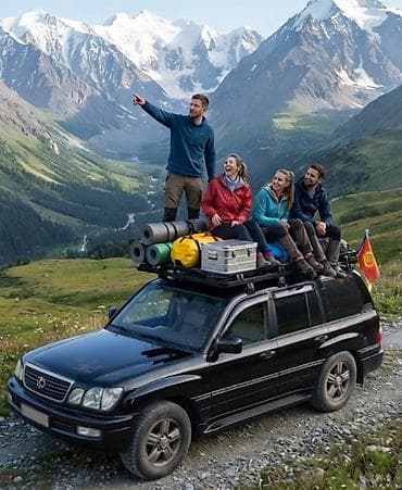 🏔️ Горы Центральной Азии на внедорожнике с личным водителем! ​