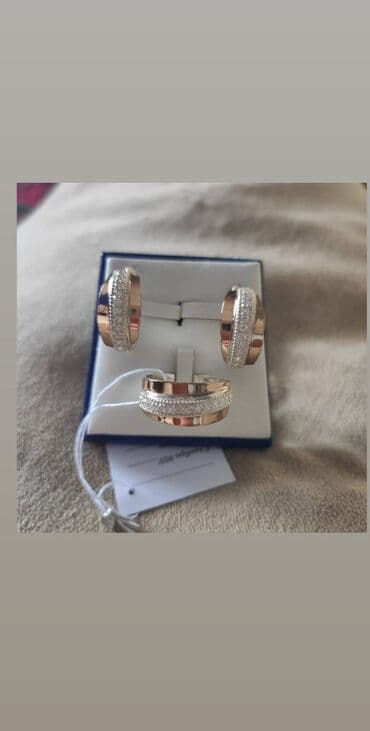 свадебные наборы ручной: Набор украшений, Проба 925, Женские, Новый — 28