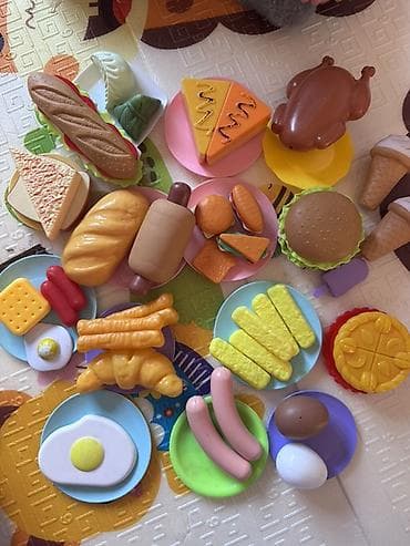 игрушка дом работница с 18 дел: Большой набор игрушечной еды и посуды для игры в кухню/кафе. Всего — 3