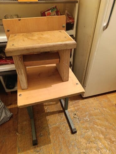 деревянные табуретки: 500сом СТОЛДОР ЭКОО БИРИГИП — 1