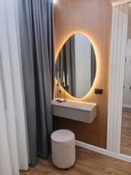 ишу комната: 2 бөлмө, 73 кв. м, Элитка, 9 кабат, Дизайнердик ремонт — 1