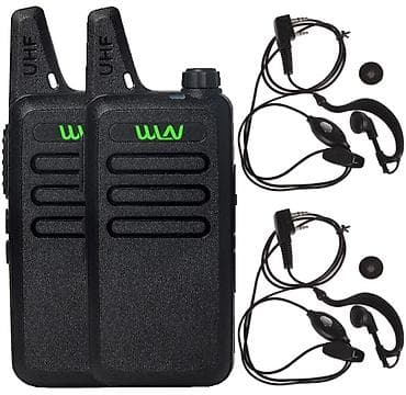 line 6: Портативная рация с гарнитурами Комплектация: - проводные гарнитуры — 1