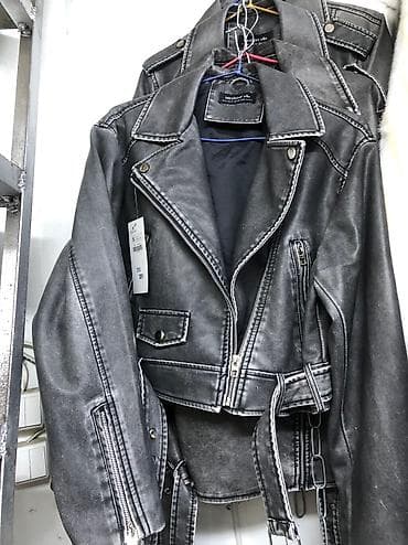 Кожаная куртка, Кожзам, S, XL, 2XL at lalafo.kg Кожаная куртка, Кожзам, S, XL, 2XL