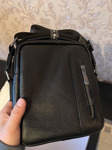 сумка дизель цена бишкек: Барсетка, Материал: Натуральная кожа, Застежка на молнии, Новый — 3