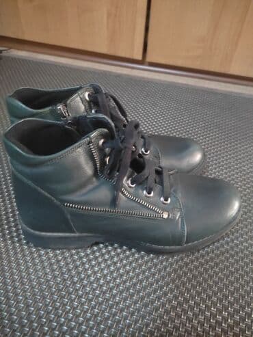 Киреге берилүүчү кийимдер: Продаю женские ботинки, оригинал в хорошем состоянии, чистая кожа — 1